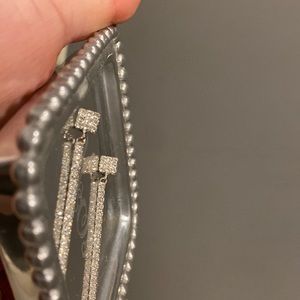 Dangling sparkle earrings